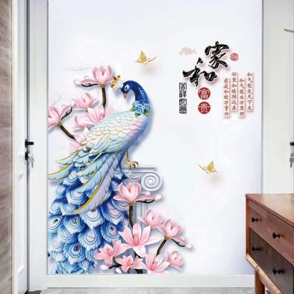 Wall Sticker Queen Peacook Wallsticker Animal