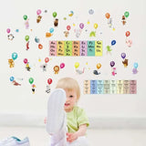 WALL STIKER 60X90 SK9297 BIG SMALL ALPABET WALSTIKER WALLSTICKER