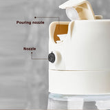2 in 1 Oil Spray Bottle 470ml, Olive Oil Dispenser & Cooking Oil Sprayer for Kitchen, Air Fryer & BBQ