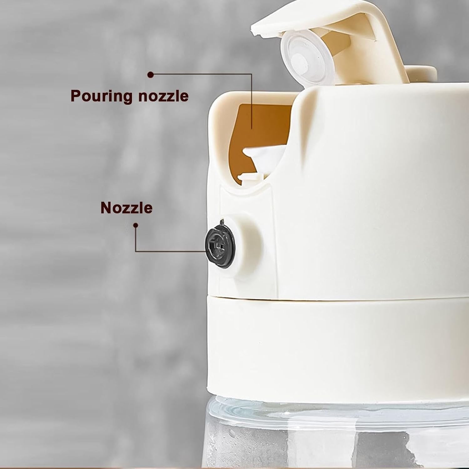 2 in 1 Oil Spray Bottle 470ml, Olive Oil Dispenser & Cooking Oil Sprayer for Kitchen, Air Fryer & BBQ