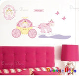 NC5070- 13 Pumpkin Horse Animals Flowers Floral Decorative Graphic Mural Art Wall Stickers