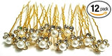 Pair Flower hair styling pins hnfrgrd3b-1