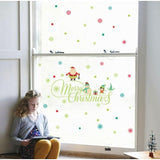 Glow-in-the-dark wall stickers, wall decals, luminous stickers, glow-in-the-dark stickers, wall decals, wallpaper stickers, Christmas, Santa Claus. size 30x60 hm31009