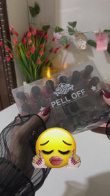 Pack Of 24 - Peel off Nail Polish Multicolor