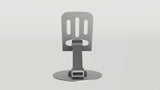 Universal Metal Cell Phone Stand, Adjustable Mobile Phone Holder for Desk, Table & Office