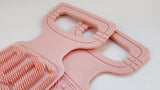 Silicone Body Scrubber Bath Belt, Exfoliating Back Washer Shower Strap with Massage Nubs for Men & Women