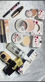 SIMONE & Miss Rose Makeup Cosmetics Bundle – Primer, Foundation, Compact Powder & Beauty Products