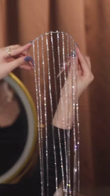 luxury Shiny Rhinestone hair clips/ hair pin for women