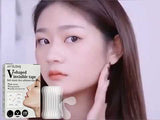 10Pcs Instant Invisible Face Stickers Neck Eye Double Chin Lift V Shape Refill Tapes Thin Makeup Facelifting Face Lift Patch (without box)