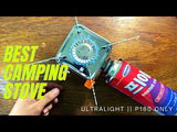 K-202 Camping Use Gas-Powered Portable Card Type Stove