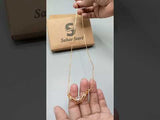 Necklace - 18K Gold Stainless Steel Arabic Jewelery