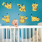 Pokemon Pikachu Wall Stickers size 45x60 ay607