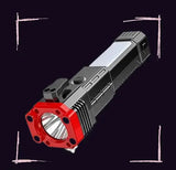 High-power Led Torch Light Rechargeable Flashlight And Multifunctional Tactical Hammer &amp; Power Bank To Charge the Phone With Box (random Color)