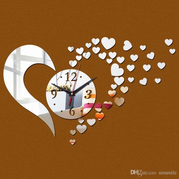 3D Wall Clock Home Quartz