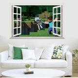 Minecraft NPC1 decorative wall sticker size 50x70 AW6012