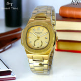 Men golden watch