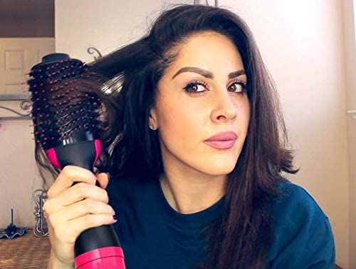 3in1 hair dryer + curler+ hair straightener machine