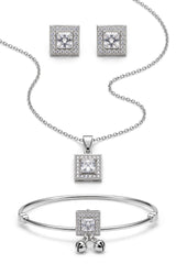 Trending Champagne Brown Zircon Stone wala 4-in-1 complete set. Gold plated, long lasting color. Shaadi, Party, Eid, Gift ke liye perfect