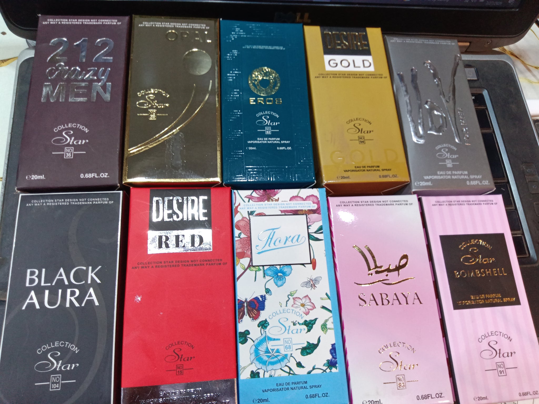Star collection perfume 20 ml