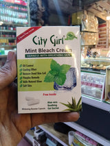 City girl mint bleach cream