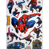 Large SpiderMan Wall Stickers Kids Nursery Boys Bedroom Decor Vinyl Reusable UK  size 50x70 xy8090