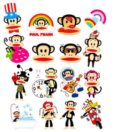 Removable Julius the Monkey Paul Frank Wall Sticker home decor Decor Kids Art size 50x70 ay7045