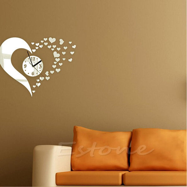 3D Wall Clock Home Quartz