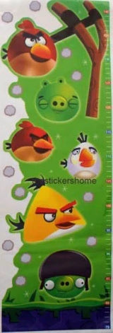 Super Birds Height Chart Growth Measure For Children Home Decor size 20x60 dm-s0006