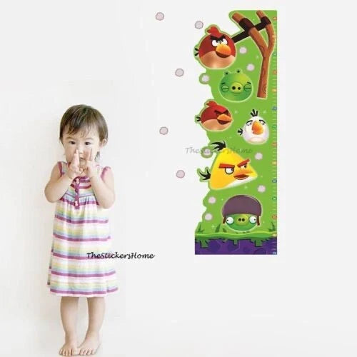 Super Birds Height Chart Growth Measure For Children Home Decor