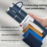 Stainless Steel 500ml Hot &amp; Cool Water Bottle (500 ml) (Random color)