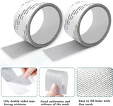 Mesh Roll Tape Window Screen Repair Patch | Keep Mosquitoes Out with Our Anti-Insect, Self-Adhesive Mesh Patch Tape - 3 meter
