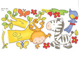 Animal Zebra Monkey Wall Stickers UK Seller size 25x45 tc969