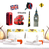 Removable Vinyl Wall Decal England London British Sticker Home Room DIY Decor size 50x70cm Ncs002