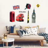 Removable Vinyl Wall Decal England London British Sticker Home Room DIY Decor size 50x70cm Ncs002