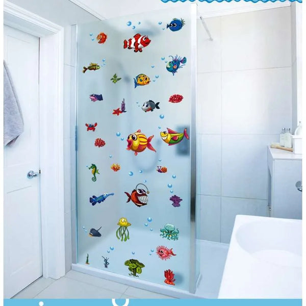 SAMHEZ XH6230 UNDERWATER WORLD WALL STICKER