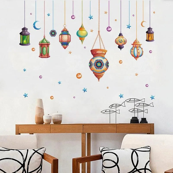 XH9263 Chandelier Lamp Wall Sticker