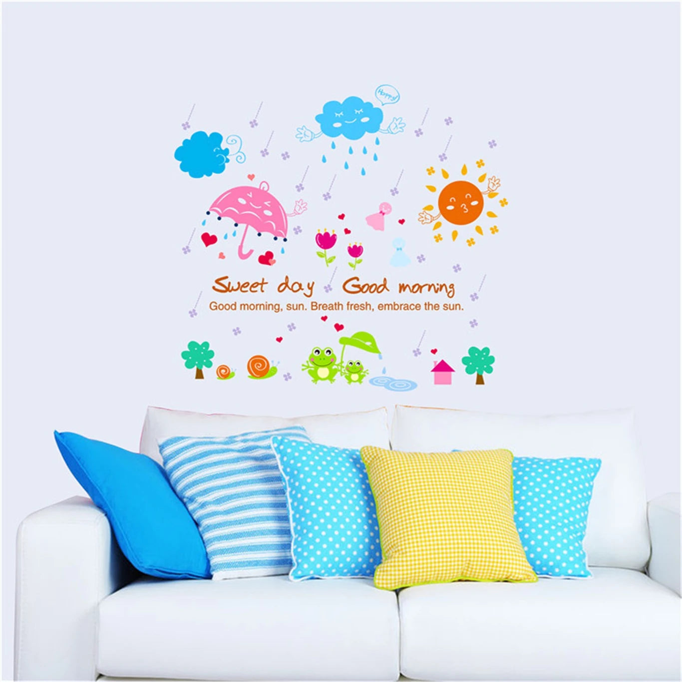 Jaamso Royals Kids Room Cartoon Umbrella Cartoon PVC Vinyl Kids Room Decor Wall Sticker (30 cm X 60 cm) Click to see full view Jaamso Royals Kids Room Cartoon Umbrella Cartoon PVC Vinyl Kids Room Decor Wall Sticker size 30x40 dlx724c