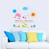 Jaamso Royals Kids Room Cartoon Umbrella Cartoon PVC Vinyl Kids Room Decor Wall Sticker (30 cm X 60 cm) Click to see full view Jaamso Royals Kids Room Cartoon Umbrella Cartoon PVC Vinyl Kids Room Decor Wall Sticker size 30x40 dlx724c
