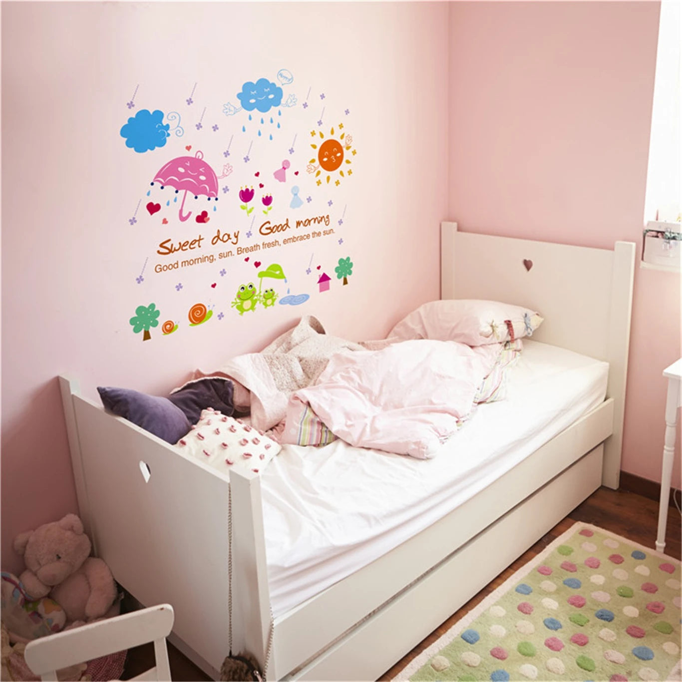 Jaamso Royals Kids Room Cartoon Umbrella Cartoon PVC Vinyl Kids Room Decor Wall Sticker (30 cm X 60 cm) Click to see full view Jaamso Royals Kids Room Cartoon Umbrella Cartoon PVC Vinyl Kids Room Decor Wall Sticker size 30x40 dlx724c