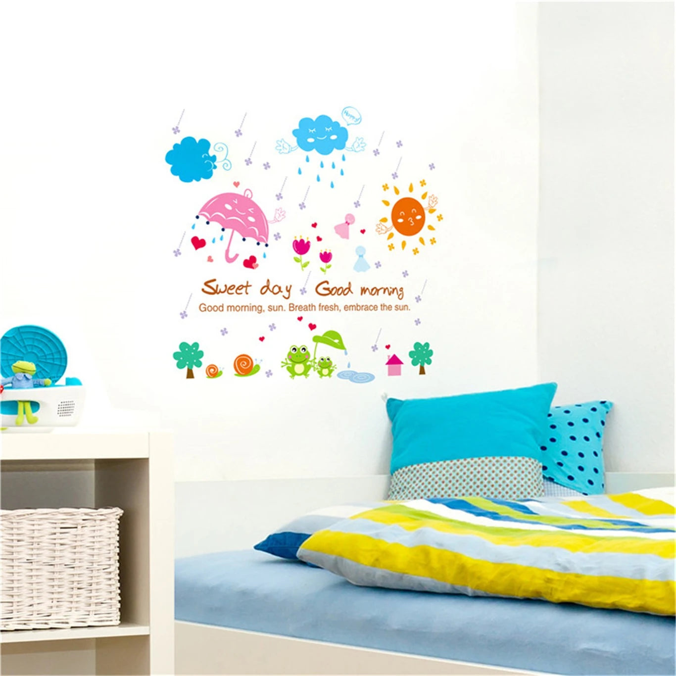 Jaamso Royals Kids Room Cartoon Umbrella Cartoon PVC Vinyl Kids Room Decor Wall Sticker (30 cm X 60 cm) Click to see full view Jaamso Royals Kids Room Cartoon Umbrella Cartoon PVC Vinyl Kids Room Decor Wall Sticker size 30x40 dlx724c