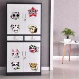 Ampire 40 cm Wall Stickers Crazy Punk animals Fridge Cabinets Doors Design Self Adhesive Sticker