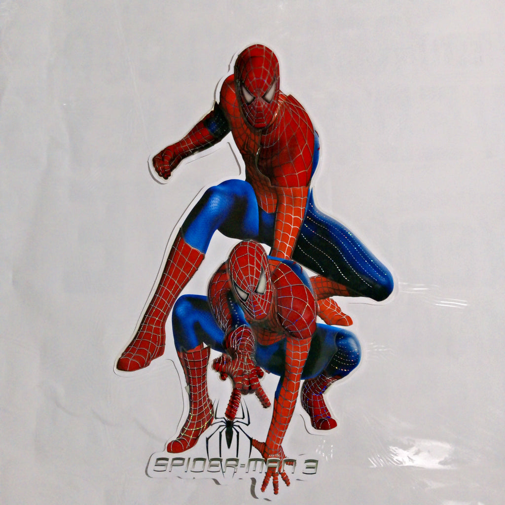 AXX-036 Spiderman Wall Stickers 3D Poster Spider-Man Ultimate Wall Sticker Spiderman Wall Sticker (27 cm x 44cm)
