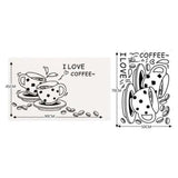 I Love Coffee Wall Stickers JM8268 Wall Sticker Wallpaper