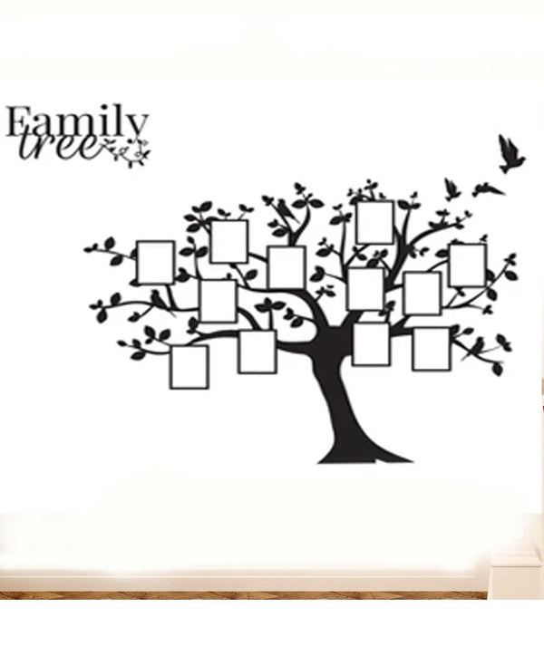 Home Black Tree Design Wall Stickers Art Mural Sticker Wall Sticker For Home Office Bedroom Wall Stickers Decor