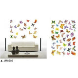 MARET PROMO RELIZA WALL STICKER KUPU KUPU BUTTERFLY WALLSTICKER / WALL STICKER size 50x60cm ncs001
