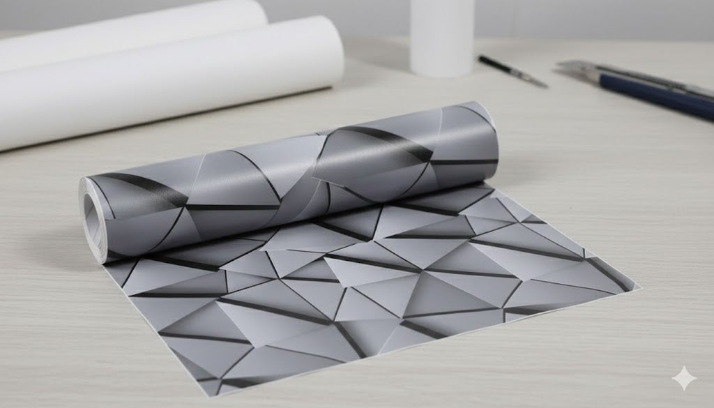 3D PVC Plastic Wall Panels for Walls & Ceiling | Gaming Room Decor (16×90cm)