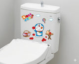 Doraemon Apple Picking Peel and Stick Wall Decals size 30x30 AM888-C