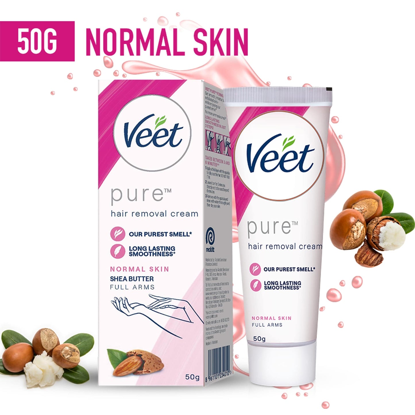 Veet Silk & Fresh  Hair Removal Cream 50gm vhrgnz6a-d