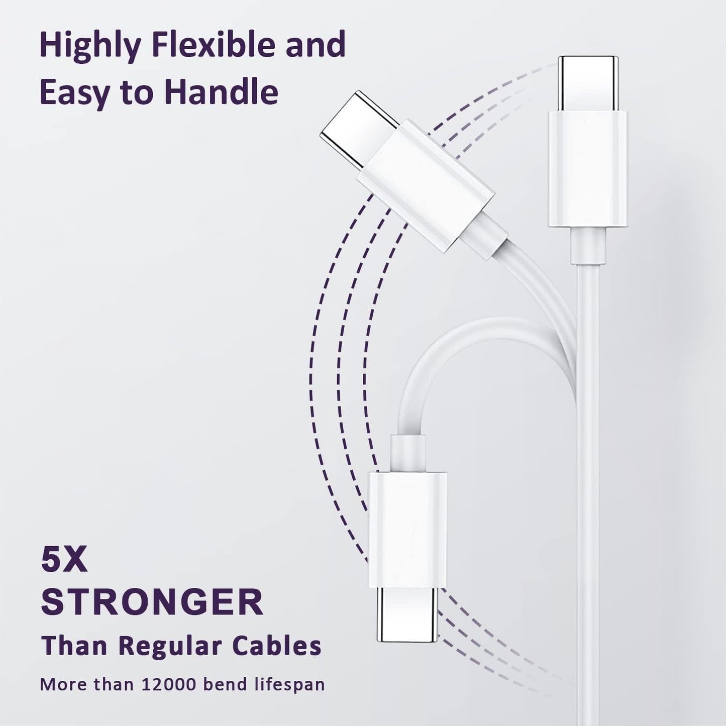 V5A Type-C Cable | Fast Data Cable Safety | Fast Charging Data Cable