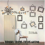 Birds Photo Frame Wall Sticker Xh501